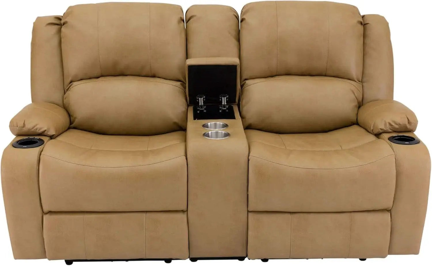Charles 67 Inch Powered Double RV Wall Hugger Recliner Sofa from PriceLows™