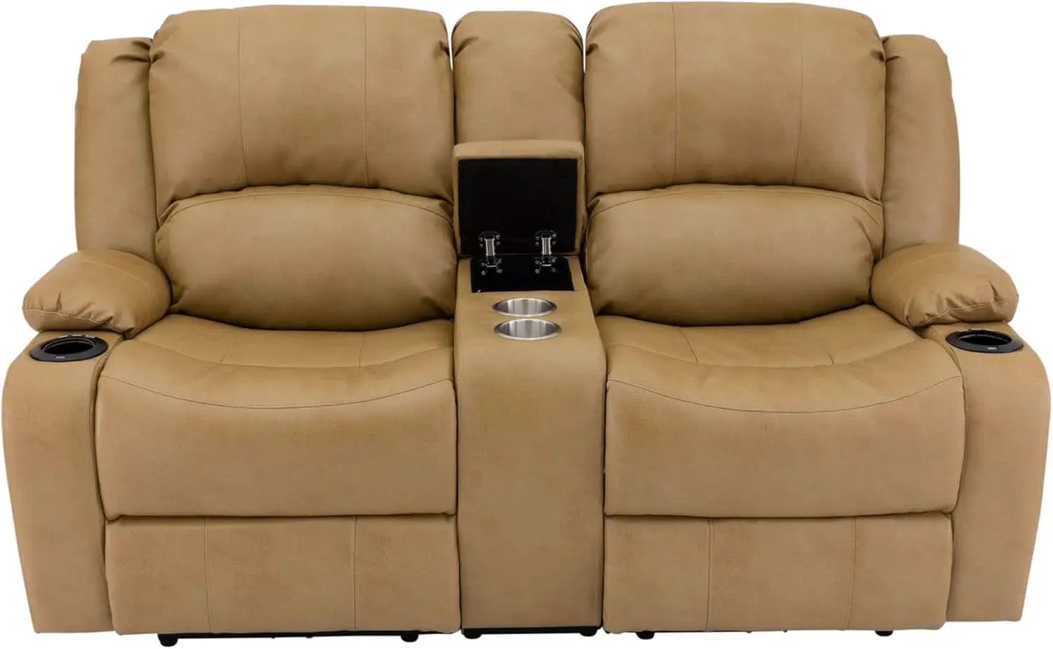 Charles 67 Inch Powered Double RV Wall Hugger Recliner Sofa from PriceLows™