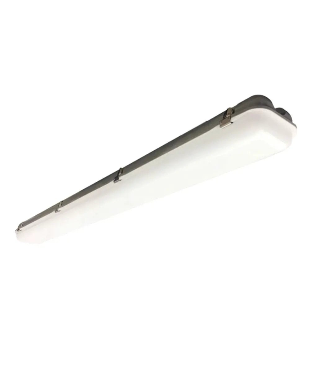 Linear Vapor Tight LED Light | 50 Inch Wide | Integrated Low Profile | 6 Pack