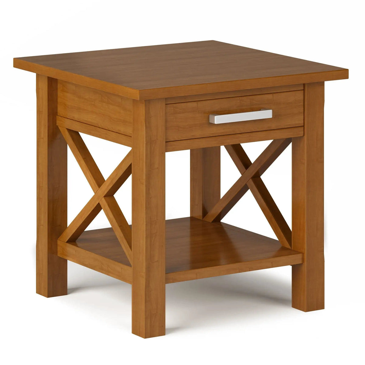 Kitchener Handcrafted Table | 6 Pieces | Solid Wood & Metal | Living Room
