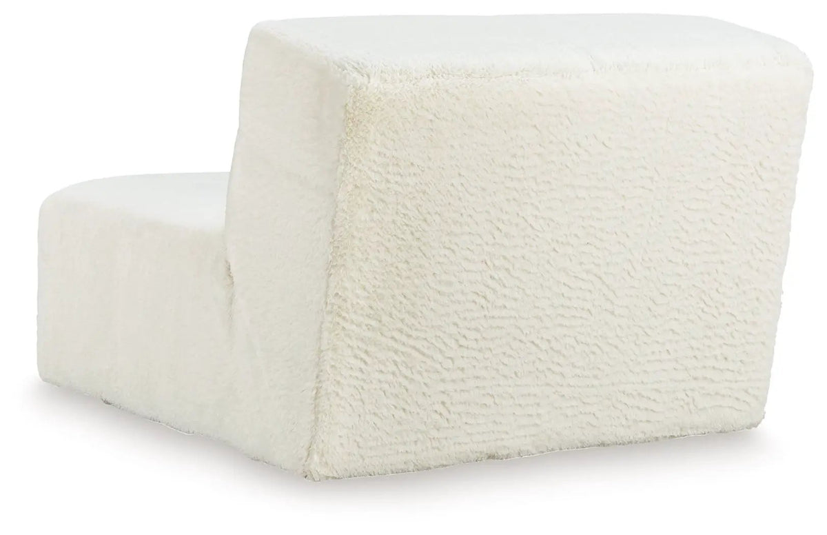 Brettner Accent Chair | Ivory Upholstery | 37.25 Inch Seat Width | 28 Inch Seat Depth