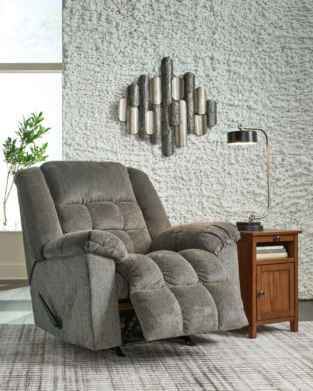 Kegler Rocker Recliner | Plush Seating | Versatile Style | 39 Inch Length