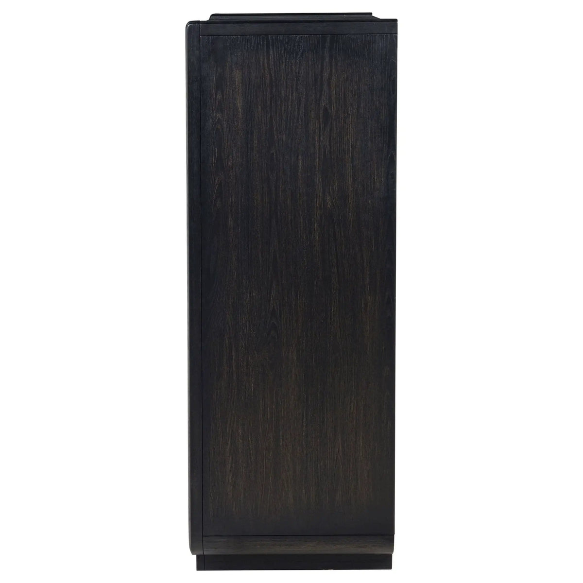 Leandro 5-drawer Bedroom Chest of Drawers Burnished | 40.25 x 19 x 52.75 in | 5-Drawer | Black