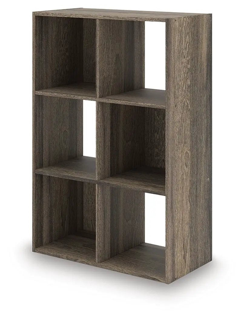 Shallifer Cube Organizer | Weathered Finish | Modern Sanctuary Style | 23.74 Inch Width