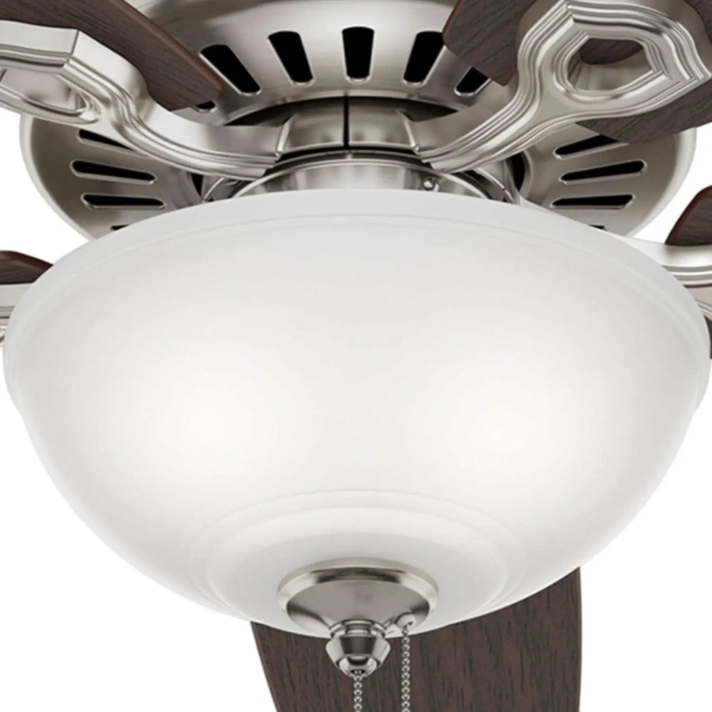 Builder Deluxe 52 Inch Brushed Nickel Indoor Ceiling Fan from PriceLows™