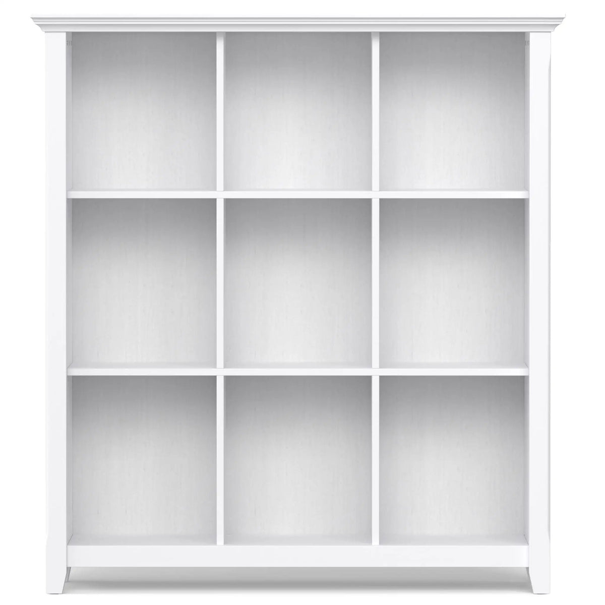 Acadian Cube Storage | Handcrafted Solid Wood | Twelve Large Cubbies | 57 Inch Width