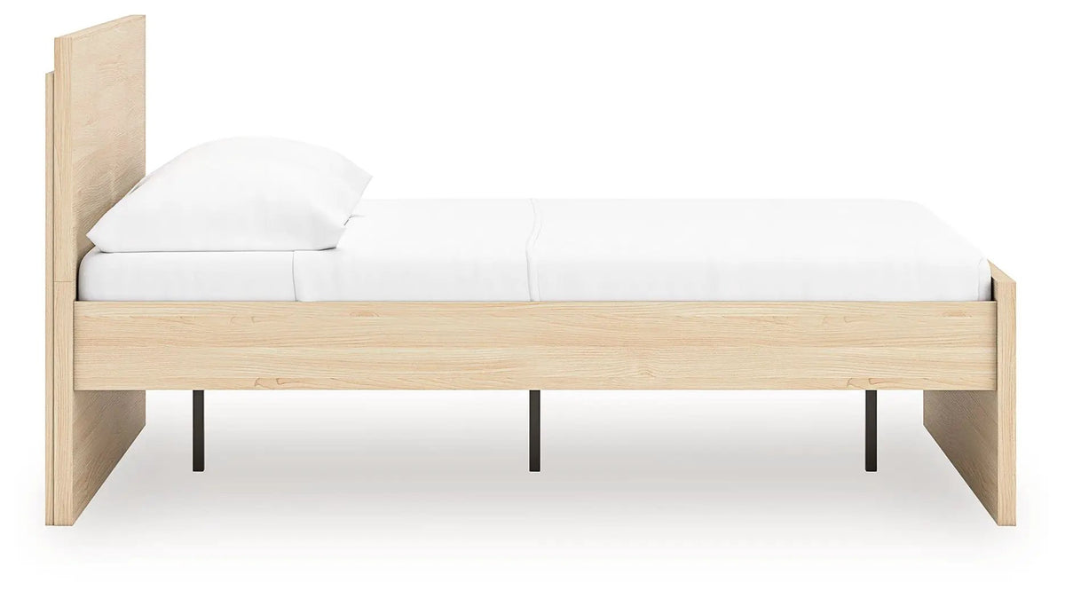 Onita Panel Platform Bed | Minimal Design | Ultra-Clean Lines | Easy-Elegant Solid Finish
