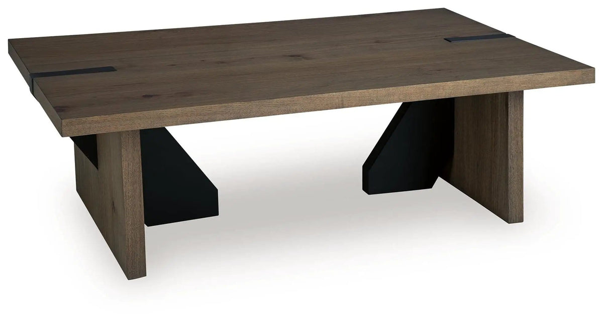 Kandinew Living Room Table | 2 Pieces | Oak Veneer | Home