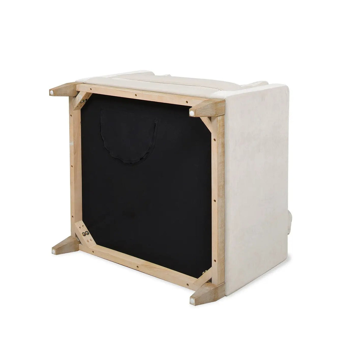 Knox Modern Farmhouse Arm Chair | Feather-Down Wrapped Cushions | Reversible Back And Arm Cushions | Durable Upholstery