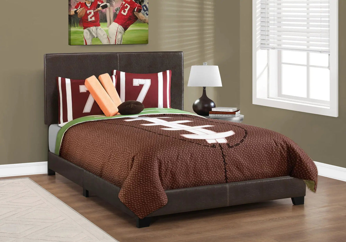Upholstered Storage Bed | Transitional Style | Low Profile Platform Frame | 45.75 Inch Height