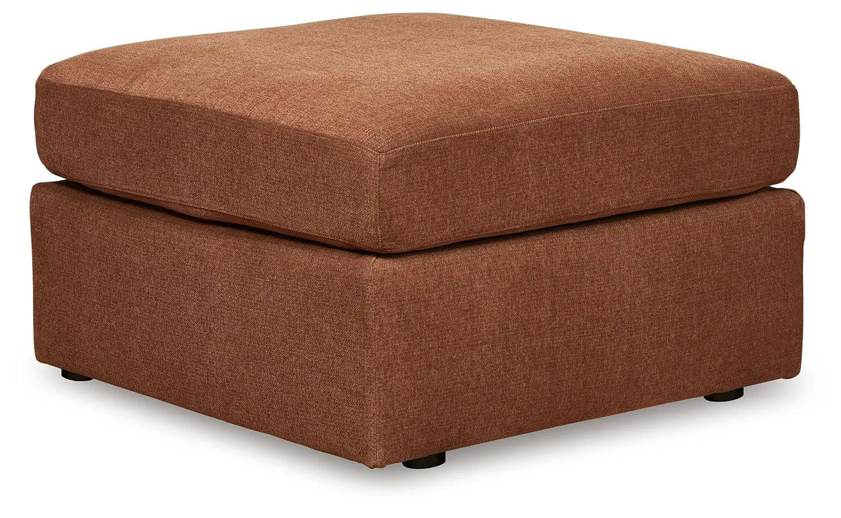 Modmax Oversized Ottoman | 32 Inch Square | Contemporary Style | Low-Maintenance Lounging