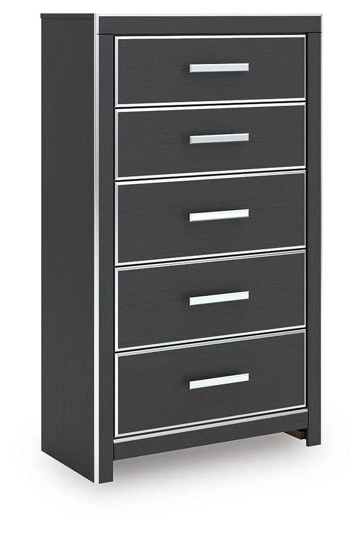 Zuraleus Five Drawer Chest | 2 Pieces | Living Room Furniture | Living Room