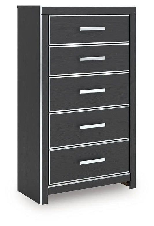 Zuraleus Five Drawer Chest | 2 Pieces | Living Room Furniture | Living Room