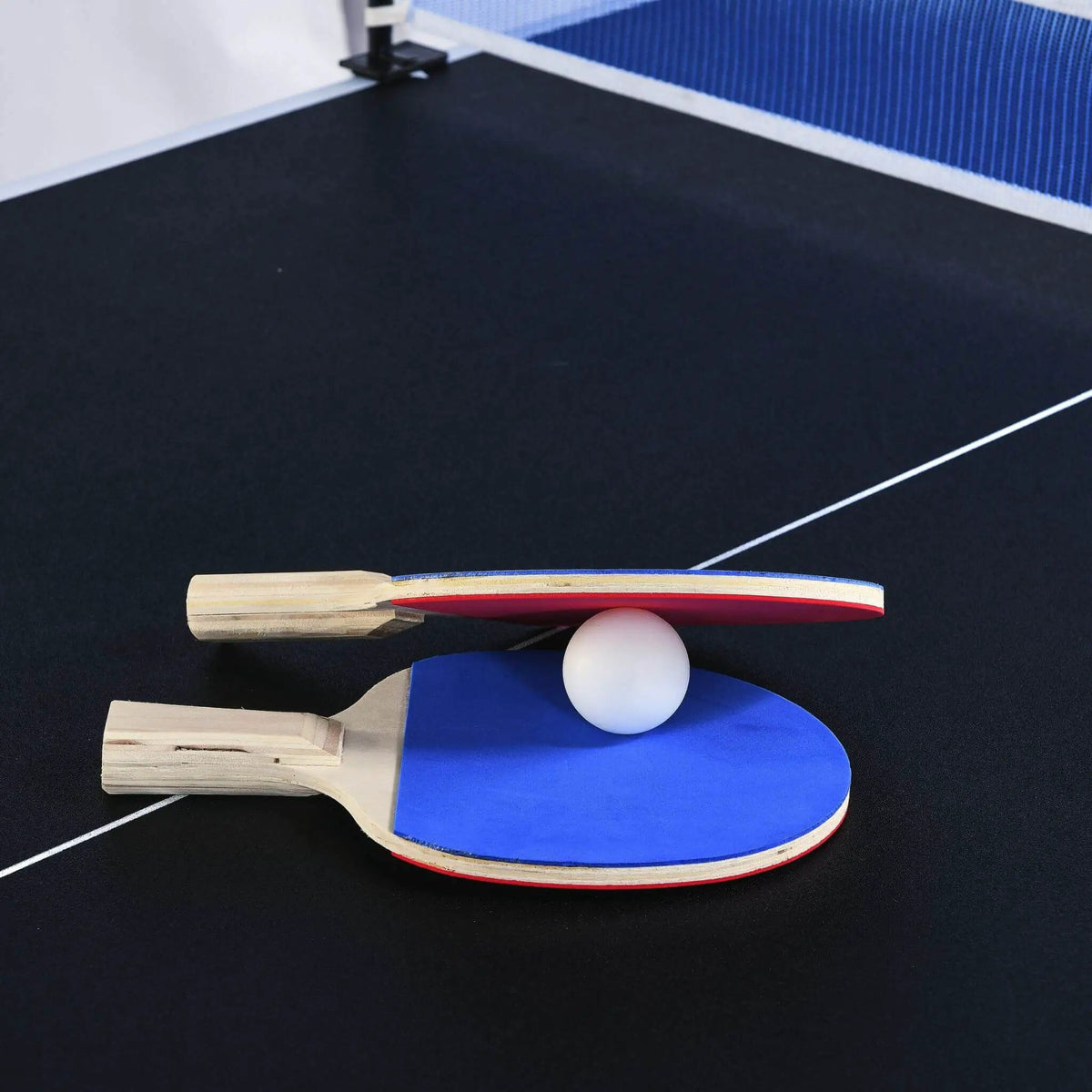 Multifunctional Pool Table | 6FT Wooden Design | Removable Table Tennis Top | Rubber Cushions