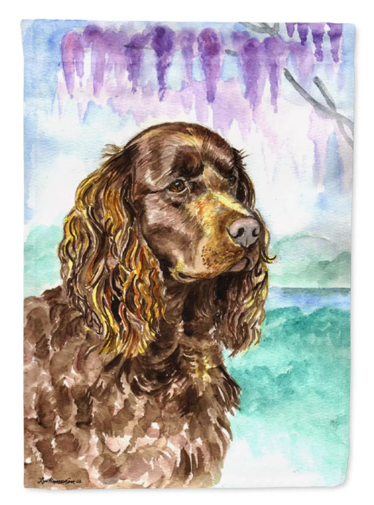 American Water Spaniel Garden Flag Mailbox Decorative Yard Banner Outside Patio Artwork for Flower Beds, Garden Size, Multicolor from PriceLows™
