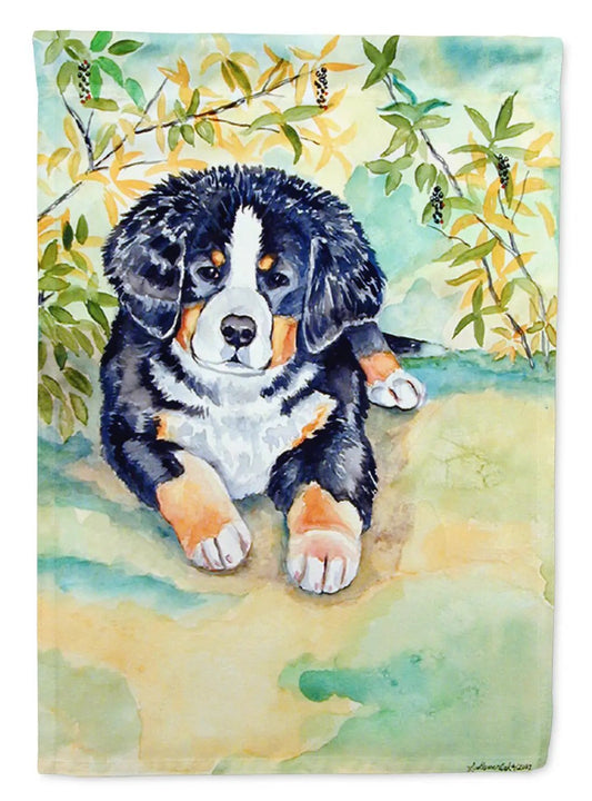 Bernese Mountain Dog Puppy Garden Flag Mailbox Decorative Yard Banner Outside Patio Artwork for Flower Beds, Garden Size, Multicolor from PriceLows™