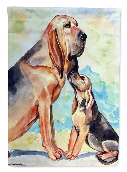 Bloodhound Momma's Love Garden Flag Mailbox Decorative Yard Banner Outside Patio Artwork for Flower Beds, Garden Size, Multicolor from PriceLows™