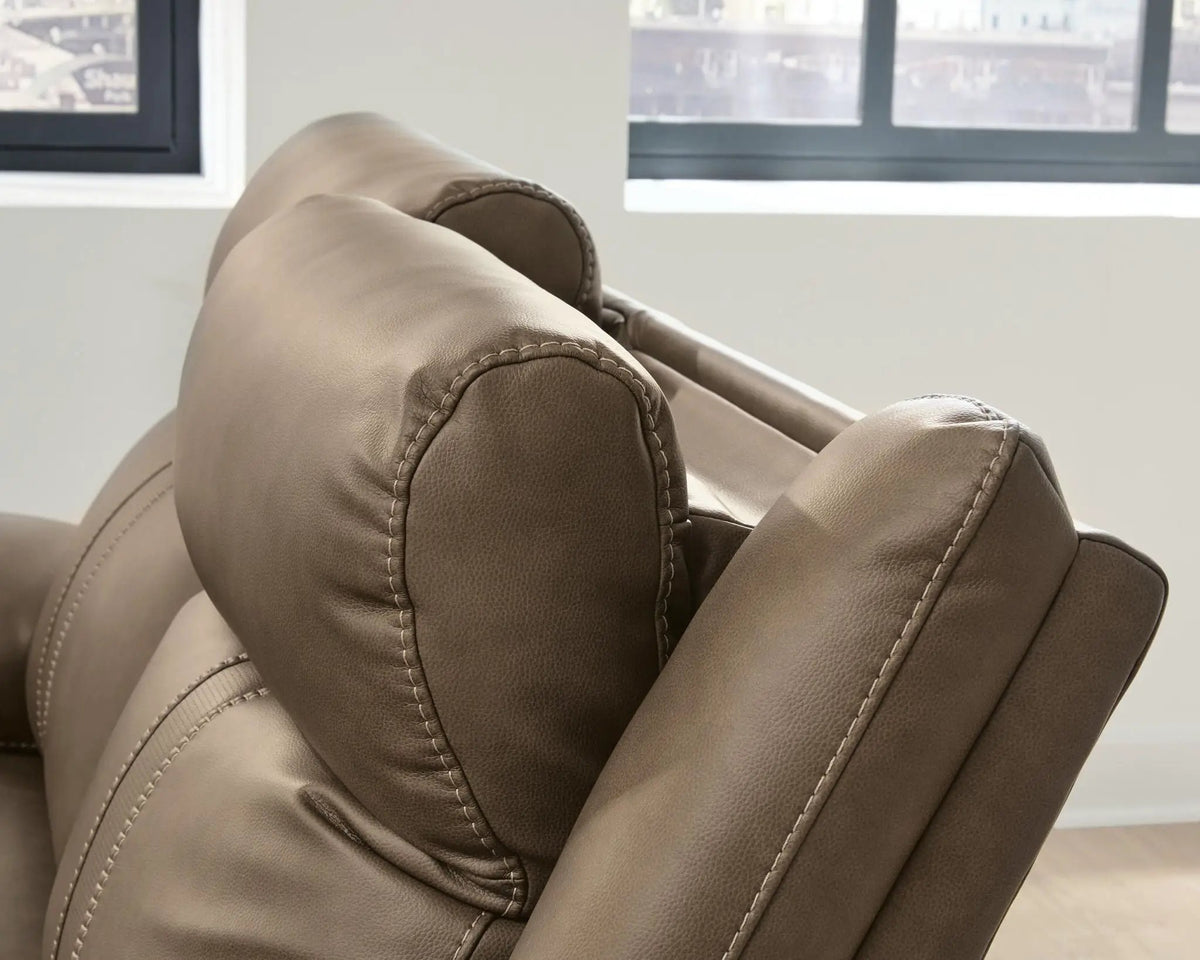 Reclining Sectional | Power Recline | Adjustable Headrests