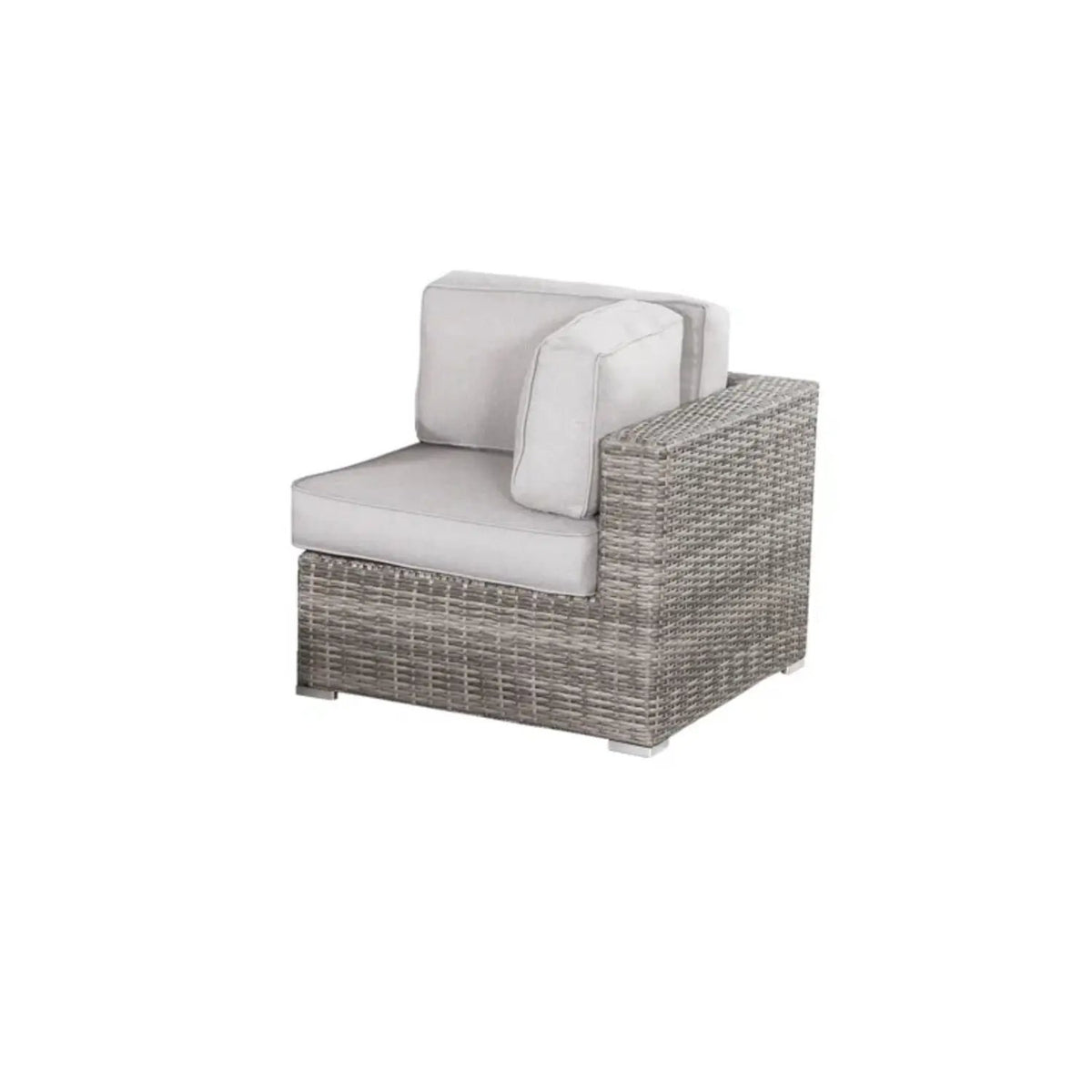 Outdoor Sectional Set | Handcrafted Wicker | Ultra-Soft Cushions | Entertainment Seating