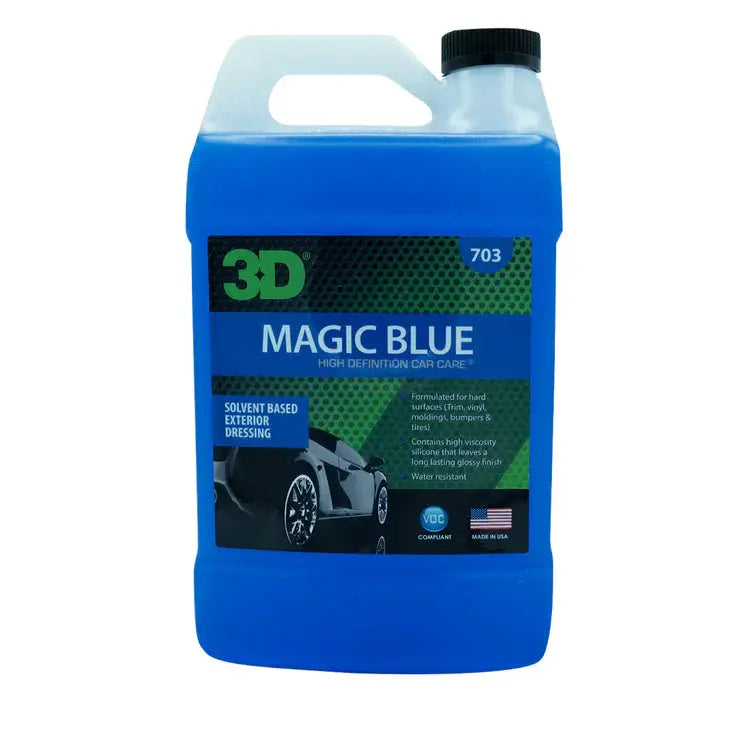 3D MAGIC BLUE TIRE DRESSING GALLON from PriceLows™
