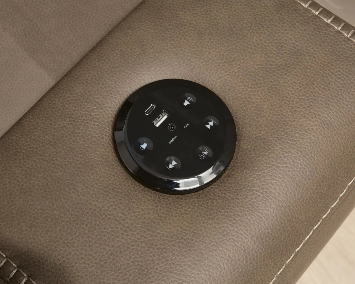Reclining Sectional | Power Recline | Adjustable Headrests