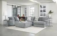Glacier Cocktail Ottoman | 2 Pieces | Living Room Furniture | Living Room