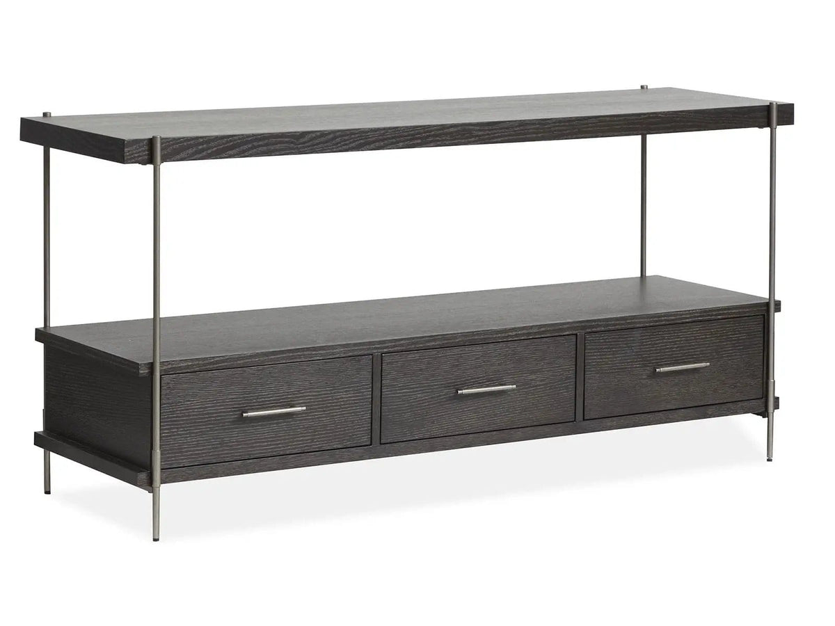 Spencer Table | 3 Pieces | Oak Veneer & Metal | Living Room