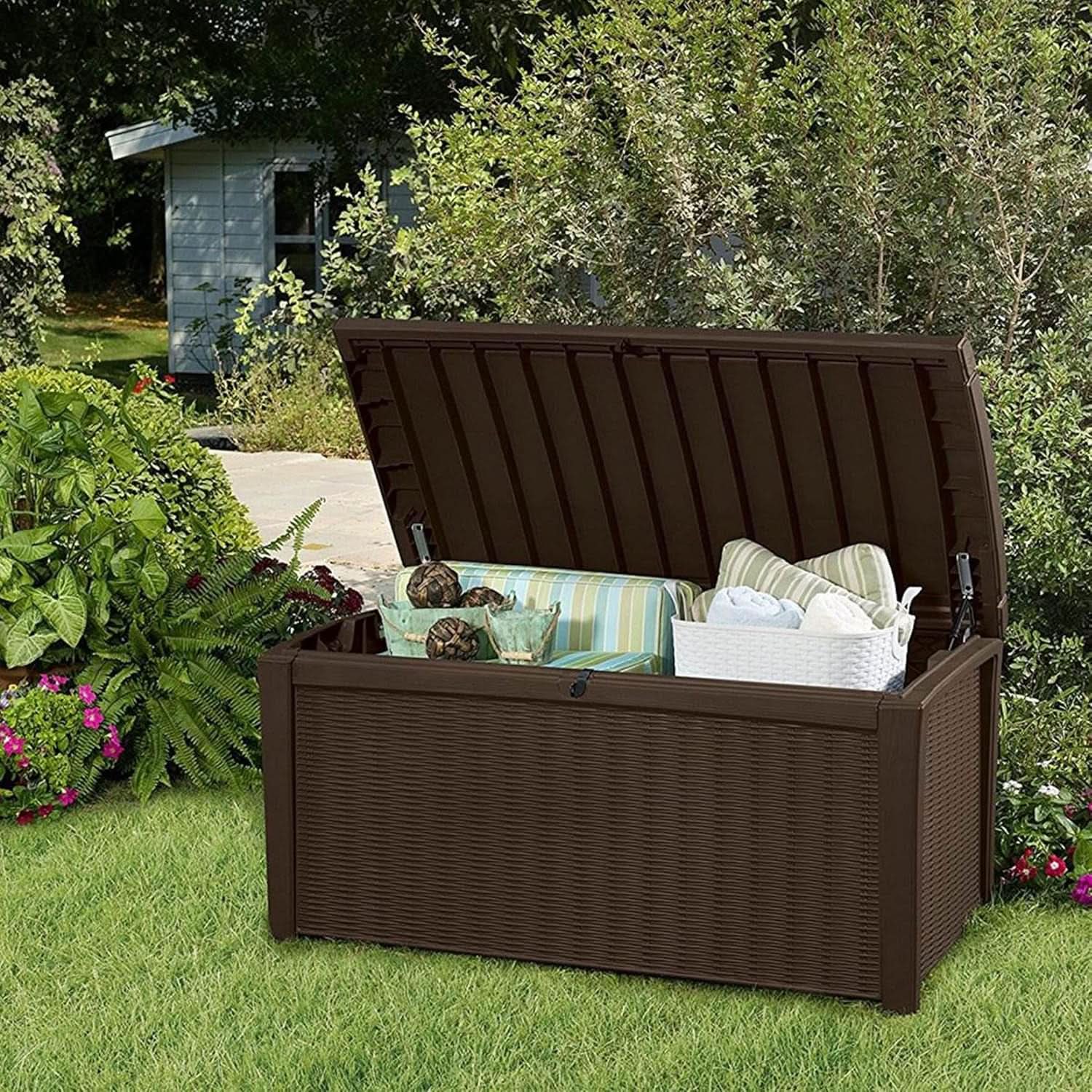 Outdoor Waterproof Storage Deck Box for Garden Use from PriceLows™