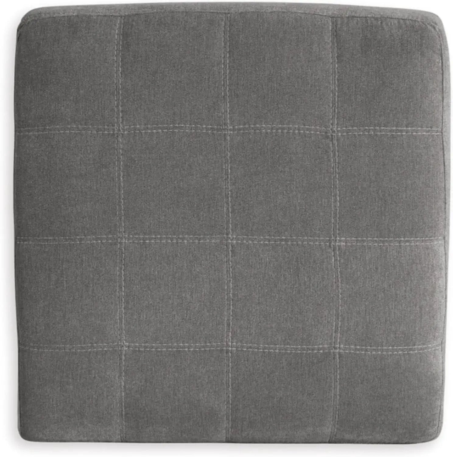 Oversized Light Gray Ottoman Room Decorative Elegance from PriceLows™
