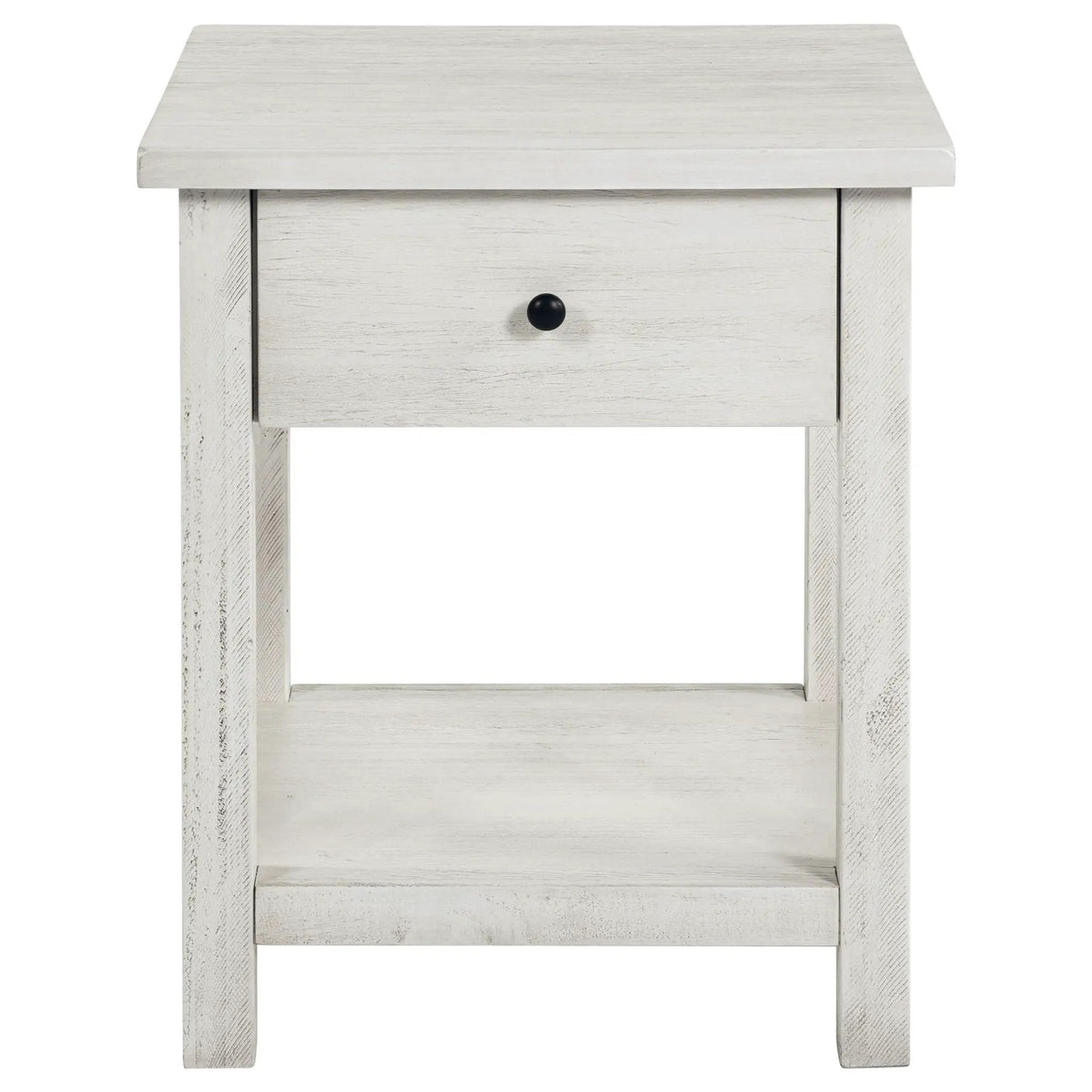 Payne 2-piece Coffee and 1-drawer End Table Set | 2-Piece Set | Engineered Wood & Veneer | White