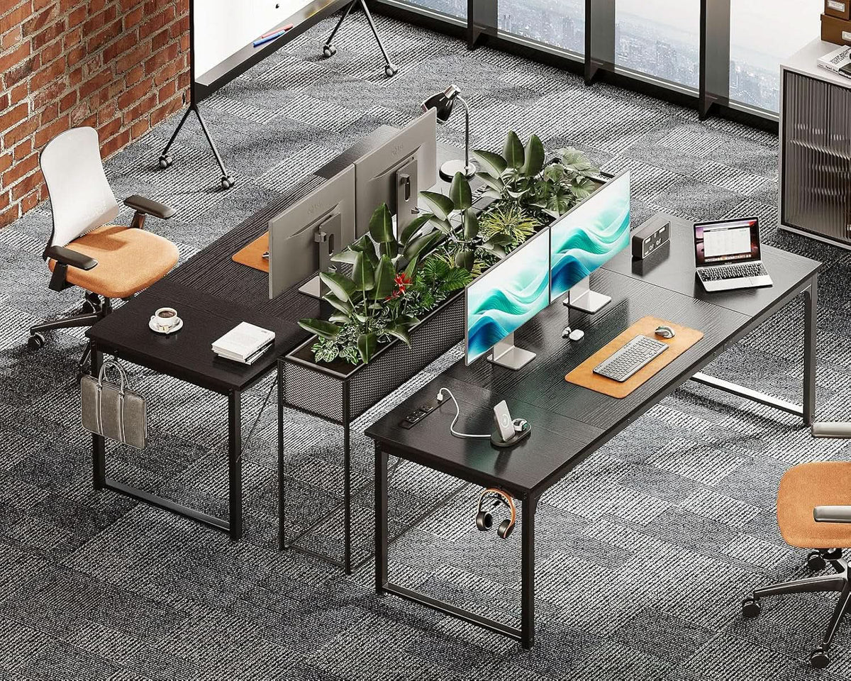 71 Inch Computer Desk With USB Ports For Home Office from PriceLows™
