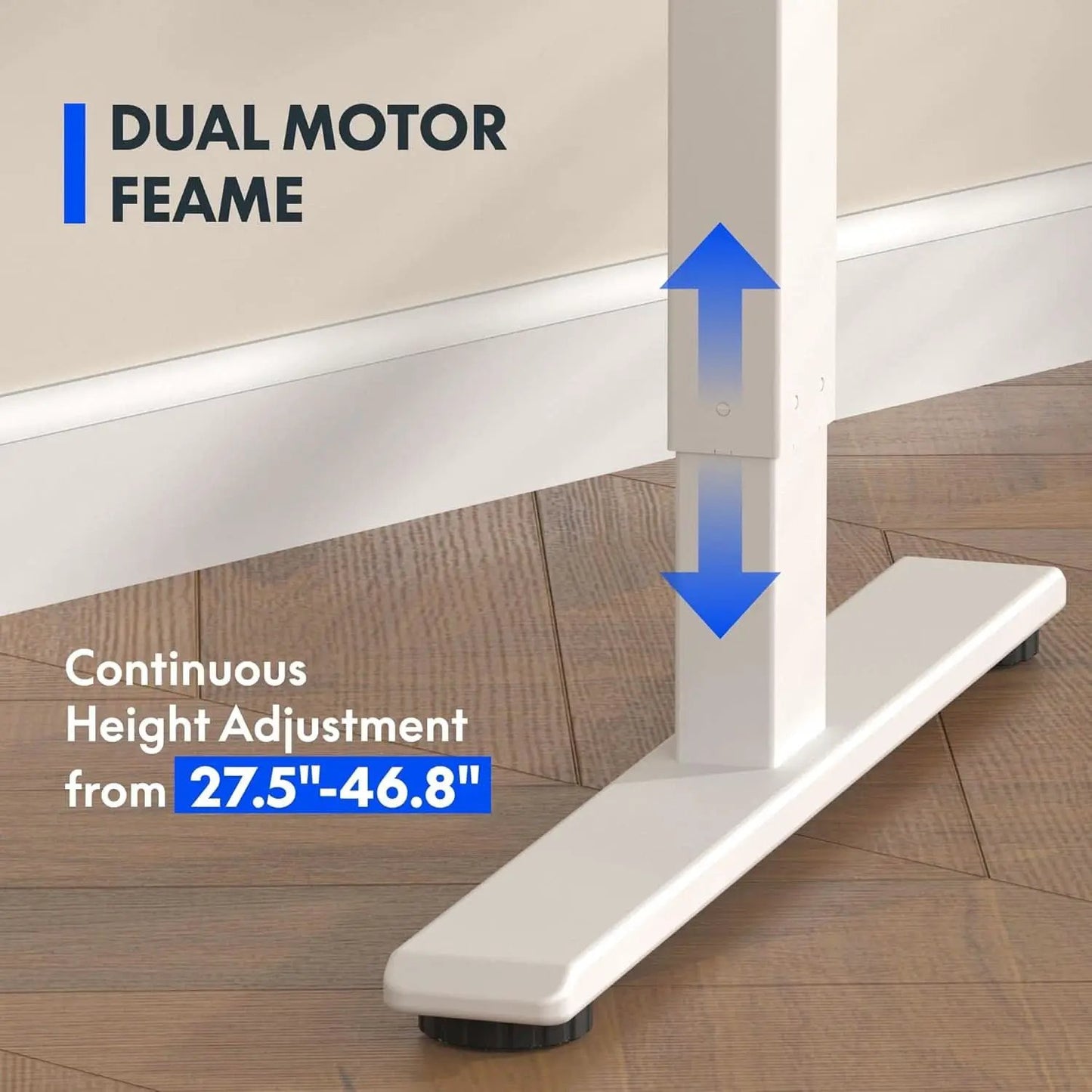 71 Inch Dual Motor Standing Desk With Memory Controller from PriceLows™