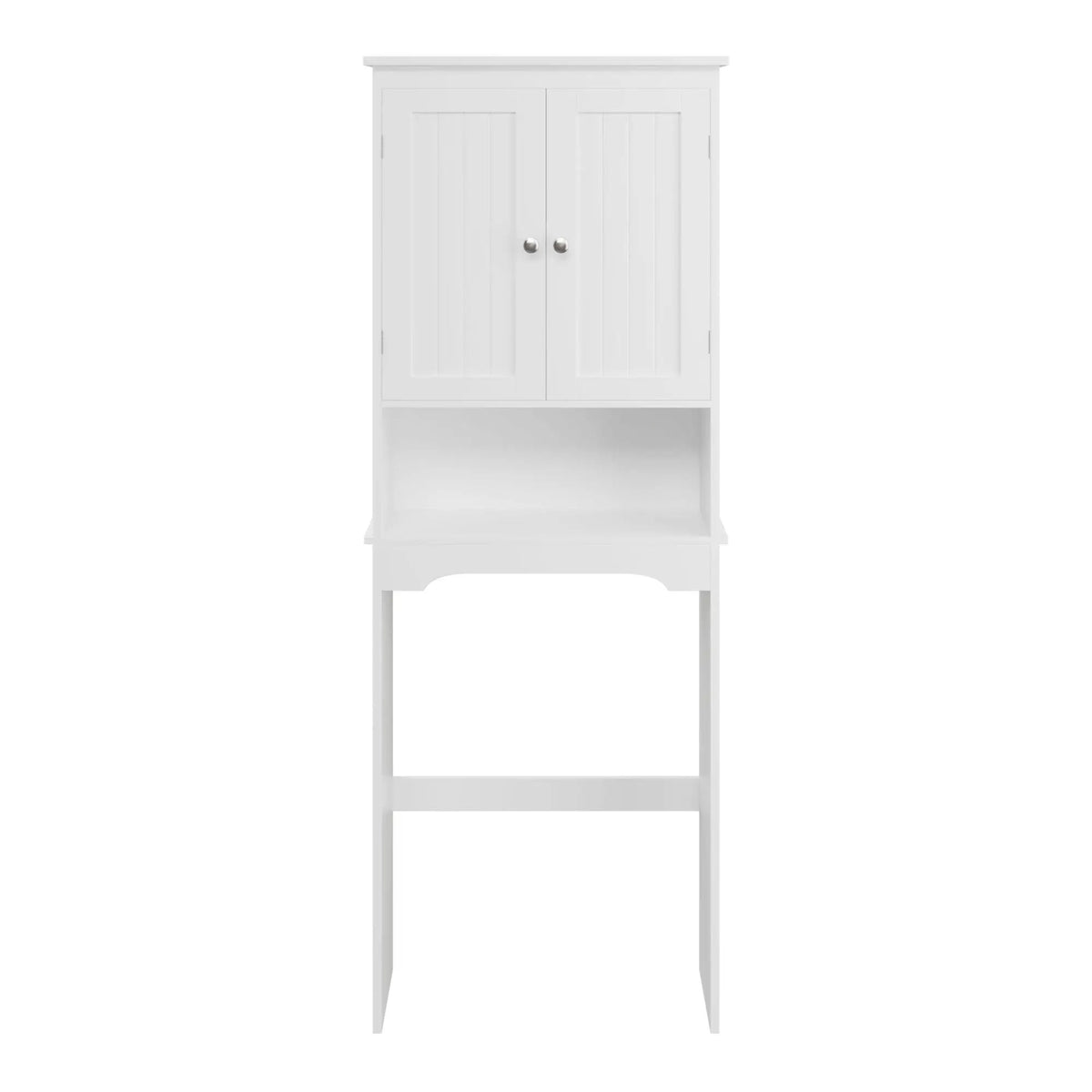Over The Toilet Storage Cabinet | Adjustable Shelf | White | MDF Construction