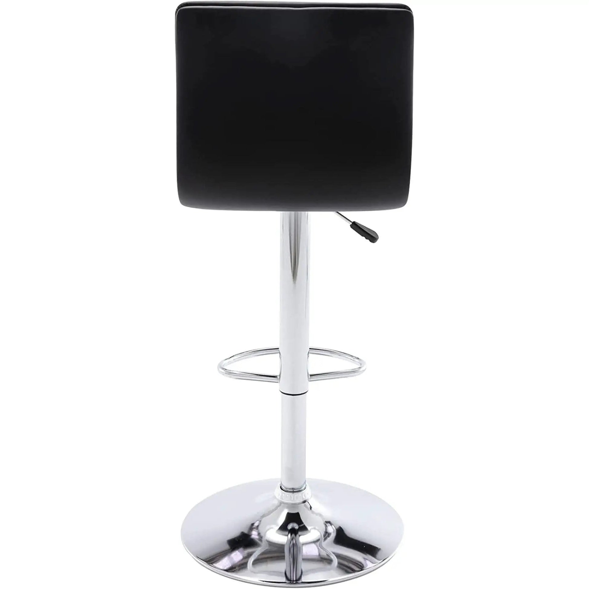 PU Leather Adjustable Bar Stools Set Of 2 Modern Style from PriceLows™