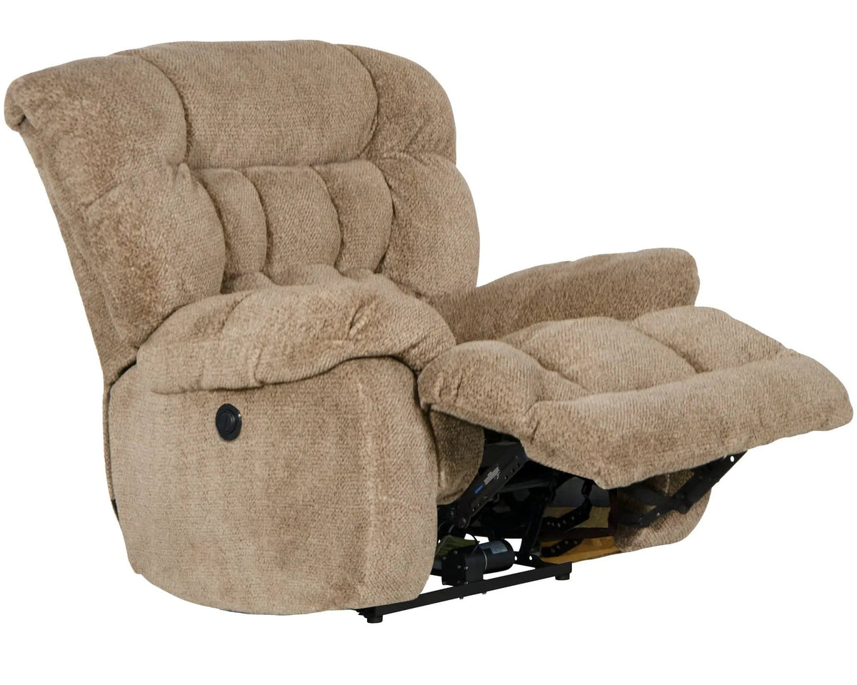 Daly Power Lay Flat Recliner Reclining Chair | 4 Pieces | Polyester & Fabric | Living Room