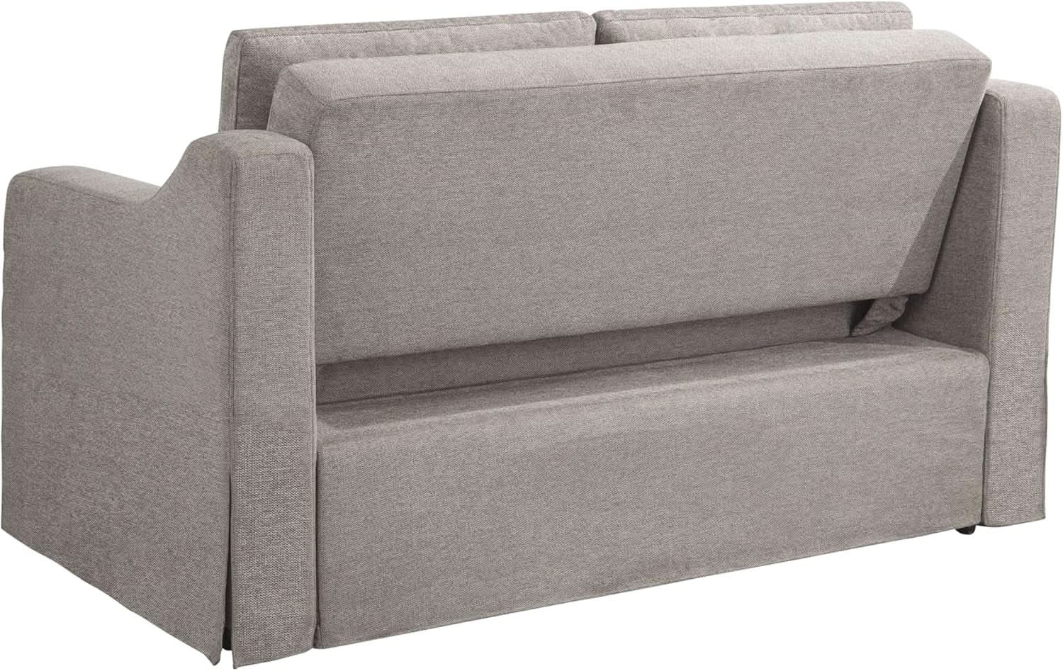 Full Size Slipcovered Convertible Sleeper Sofa Comfortably from PriceLows™