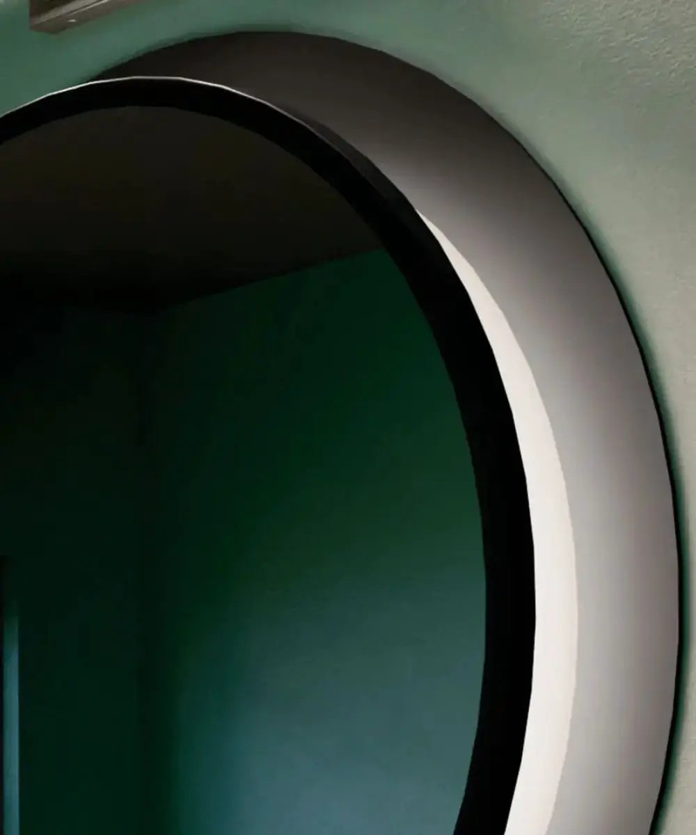 Bathroom Vanity Mirror | Backlit Led Light | Satin Nickel | 30 Inch