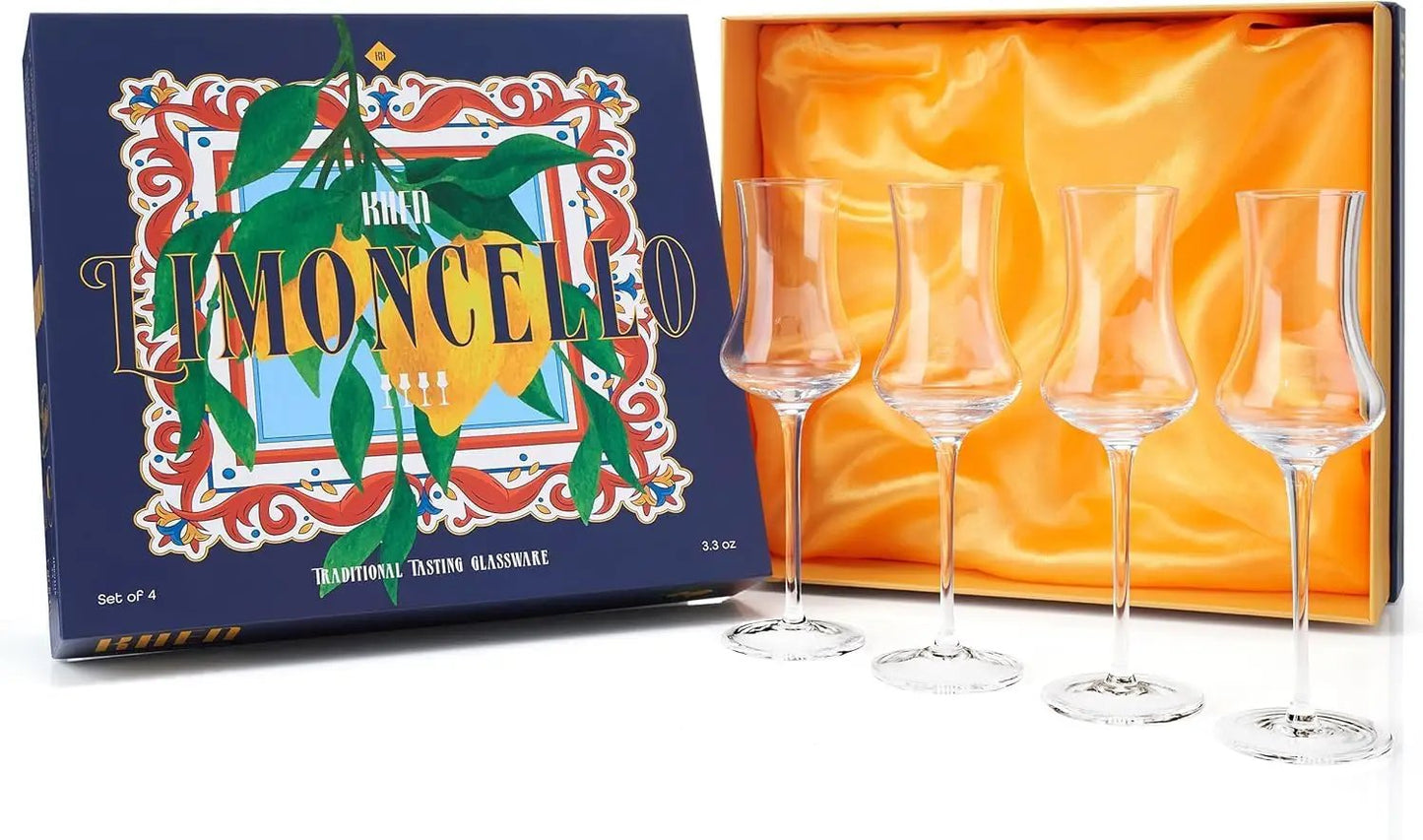 Specialty Limoncello Cocktail Glassware, Set of 4 from PriceLows™