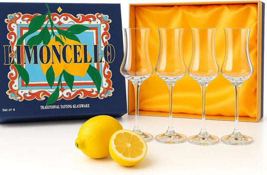 Specialty Limoncello Cocktail Glassware, Set of 4 from PriceLows™