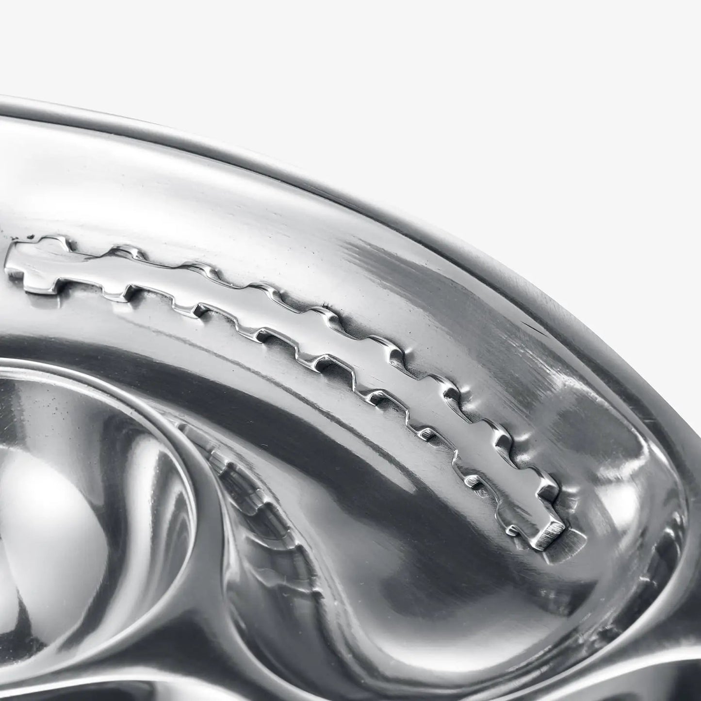 Football Tailgate Superbowl Serving Bowl Silver Brass Snack from PriceLows™