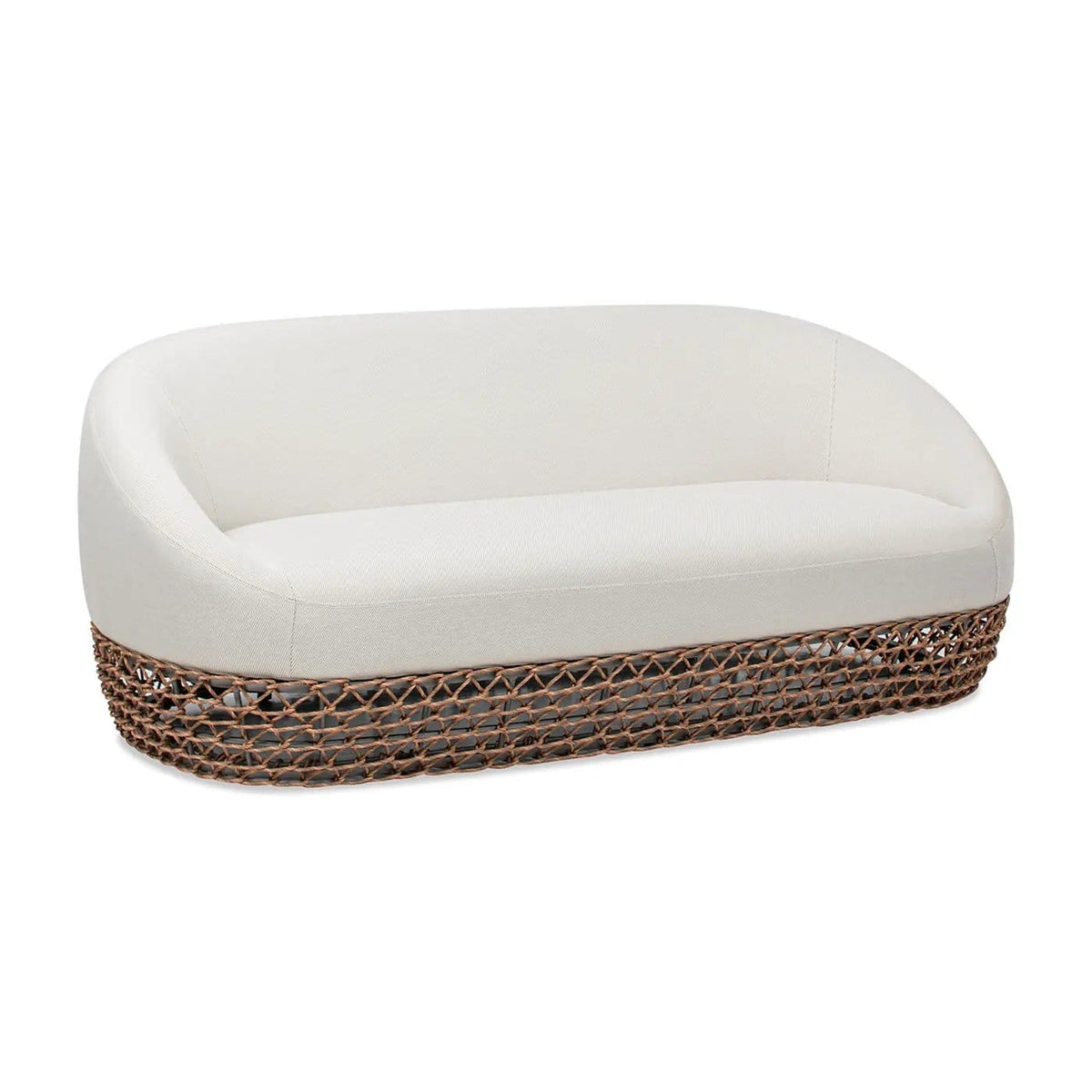 Willow Upholstered Patio Deep Seating Sofa | 36 x 71 x 28.5 in | Acrylic | Living Room