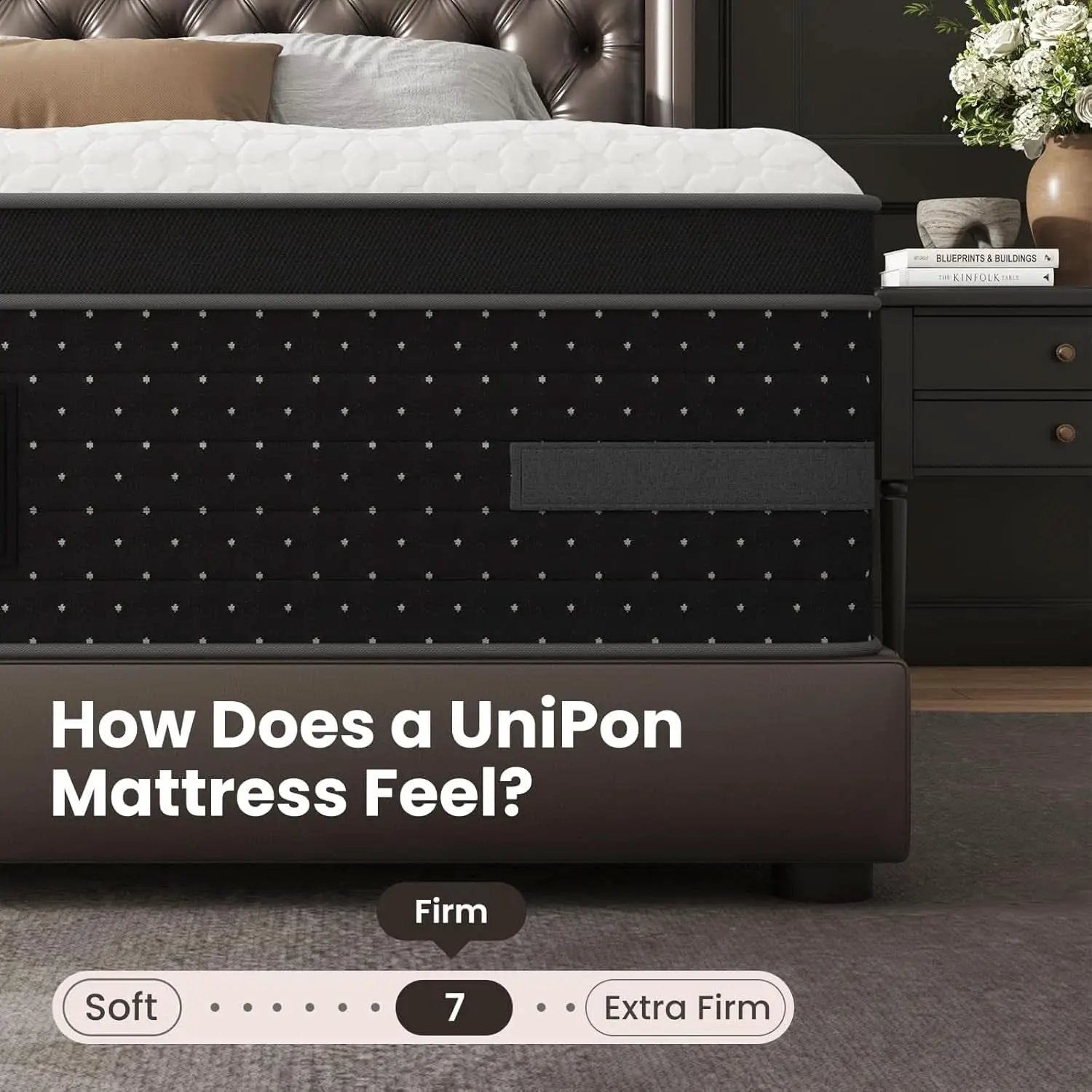 Queen Firm Hybrid Mattress Featuring Motion Isolation from PriceLows™