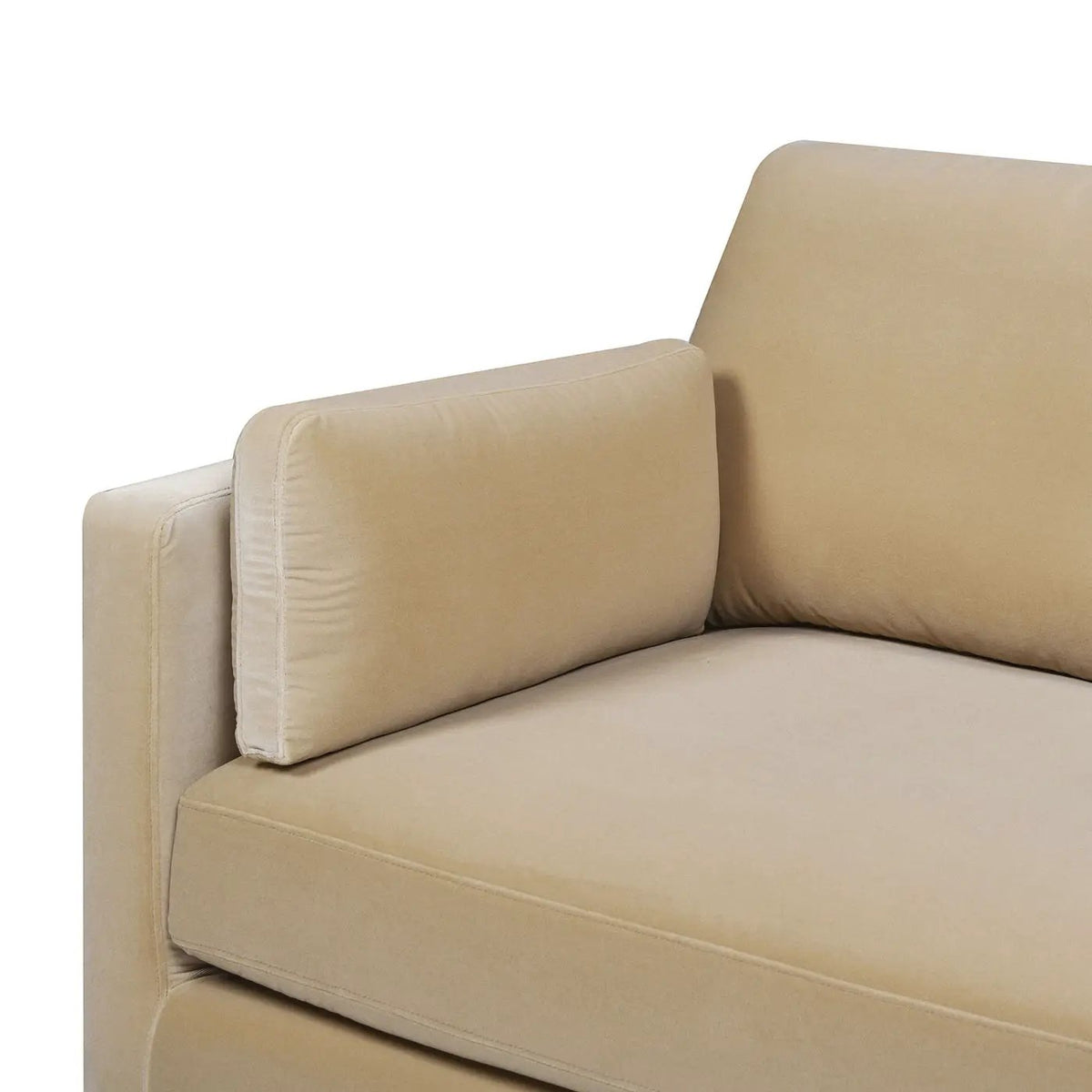 Knox Modern Farmhouse Sofa | Feather-Down Wrapped Cushions | Reversible Cushions | 84 Inch Length