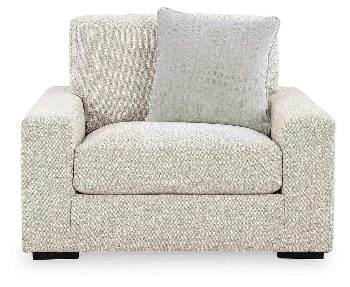 Chair And A Half | Boucle Upholstery | Transitional Design | Linen