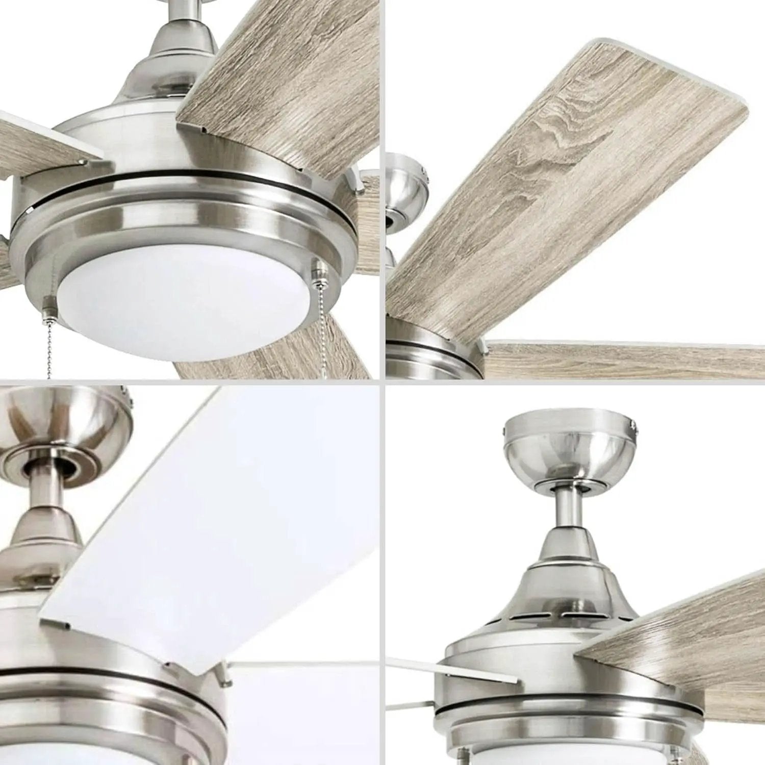 Ventnor 52 Inch Indoor Ceiling Fan LED Light For Rooms from PriceLows™