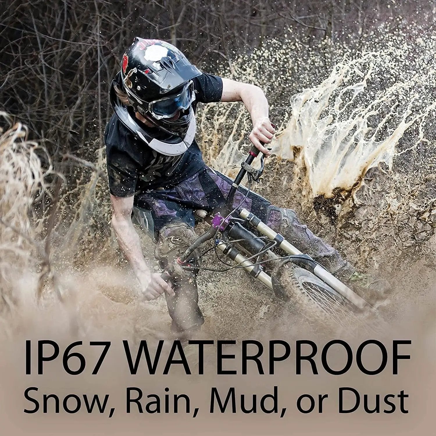 Cardo Packtalk Outdoor Helmet Intercom System IP67 Waterproof from PriceLows™