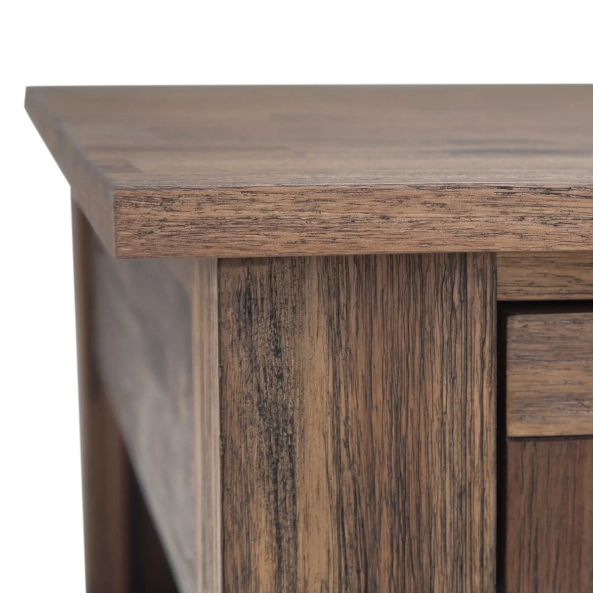 Monroe Handcrafted Side Table | Solid Acacia Hardwood | NC Lacquer Finish | 38 Inch Square