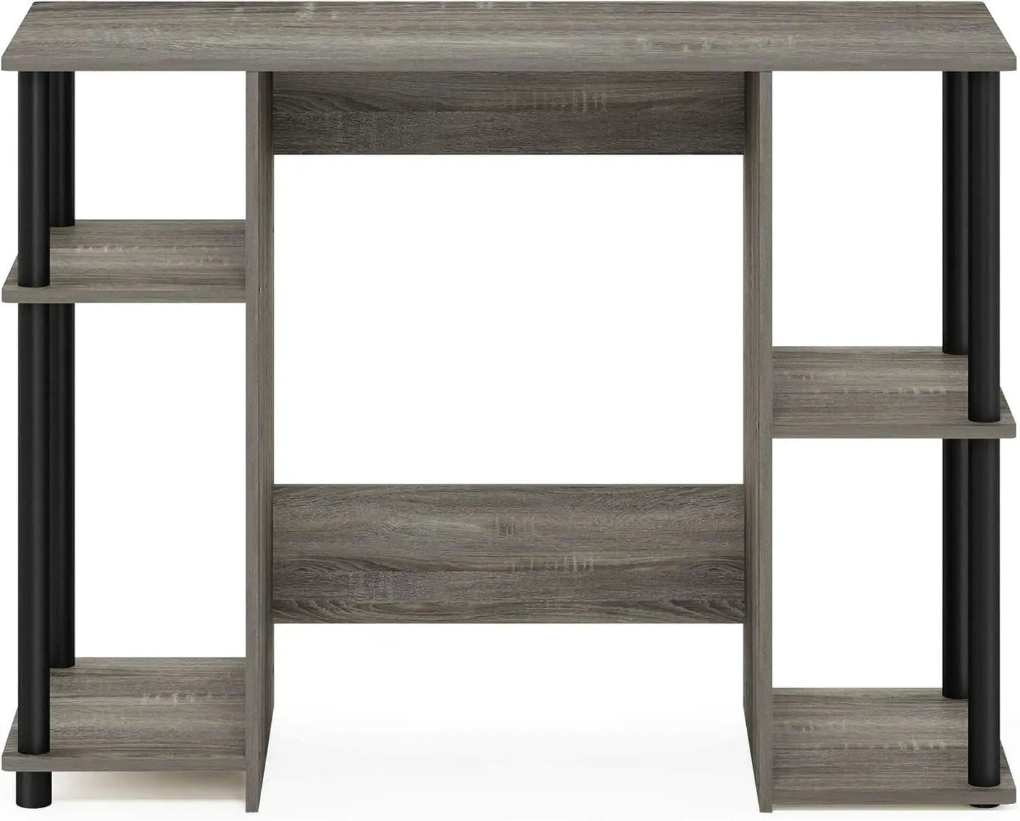 Jaya Computer Study Desk With Open Storage Grey Black from PriceLows™
