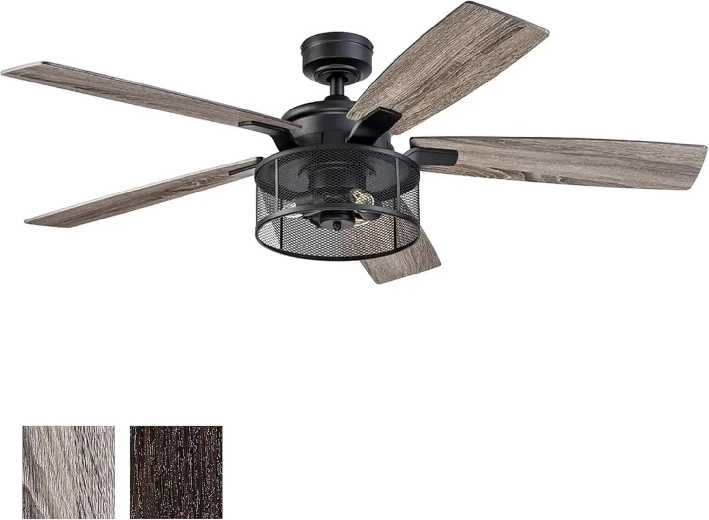 IndustrialStrength 52 Inch Ceiling Fan With LED Light from PriceLows™