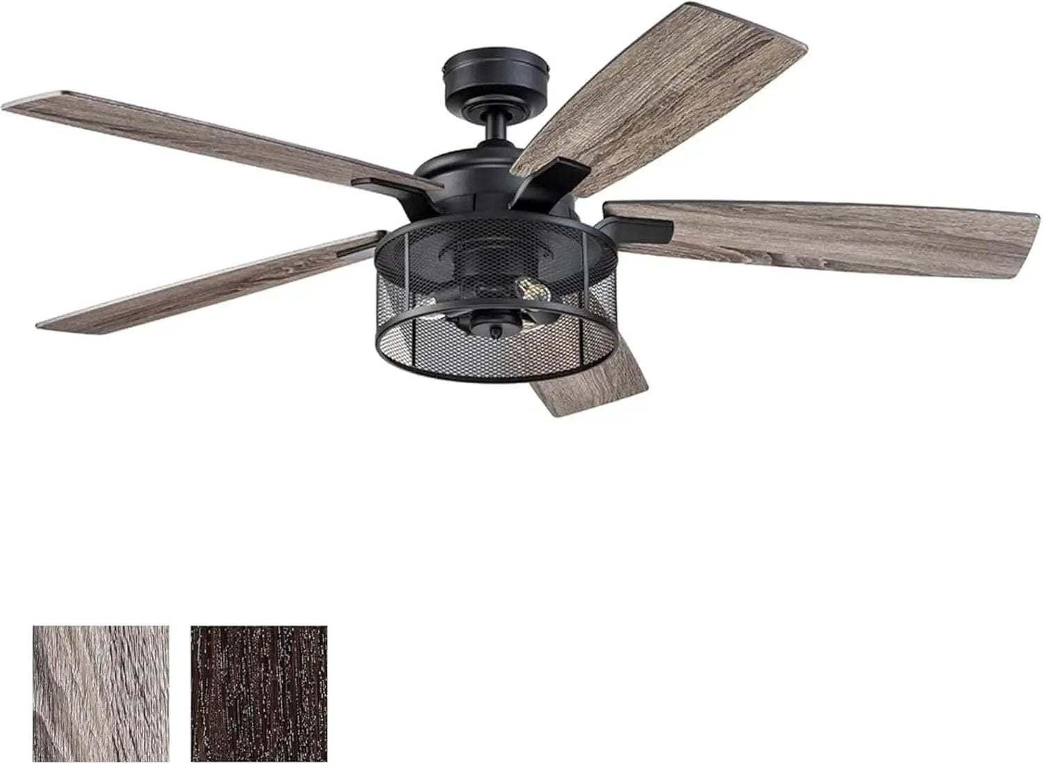 IndustrialStrength 52 Inch Ceiling Fan With LED Light from PriceLows™